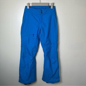 Columbia Waterproof Snow Pants Womens XS Blue Bugaboo Omnitech Ski Outdoor